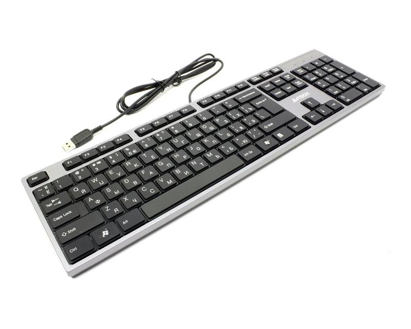 A4 TECH KD-300 X-Slim USB US crna tastatura