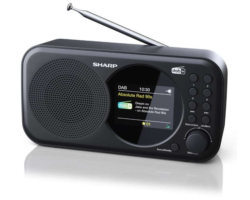 SHARP DR-P320BK Portabl Digitalni radio - Klikni na sliku da zatvoriš