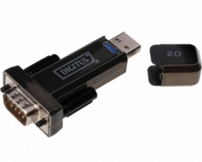DIGITUS Adapter USB 2.0 tip A (M) - Serijski port (RS-232) 9pin