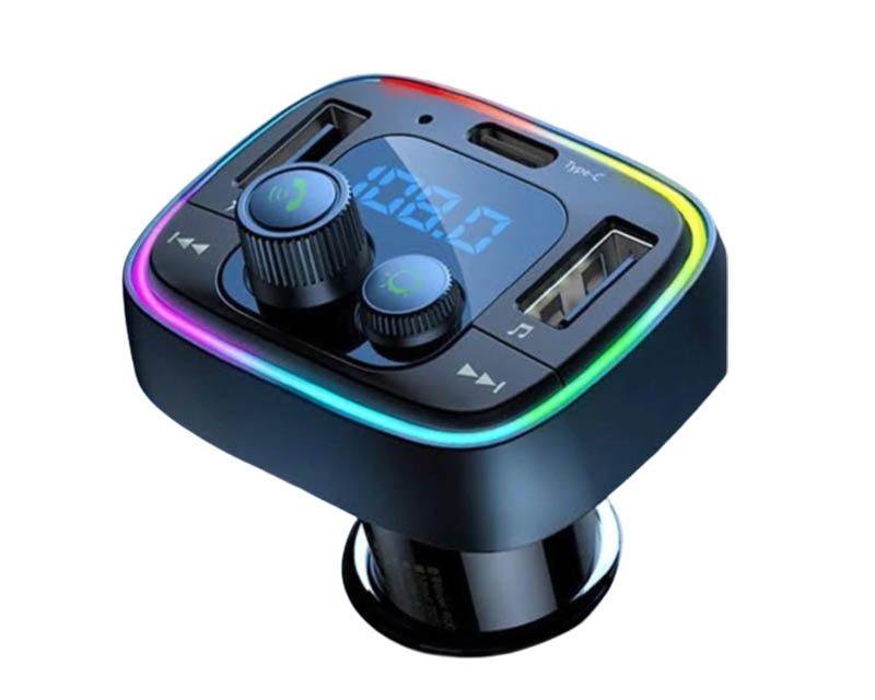 REMAX Auto punjač i Bluetooth FM Transmiter RCC-230 28W RGB