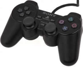 SONY DualShock 2 Analog Gamepad crni (SCPH-10010)