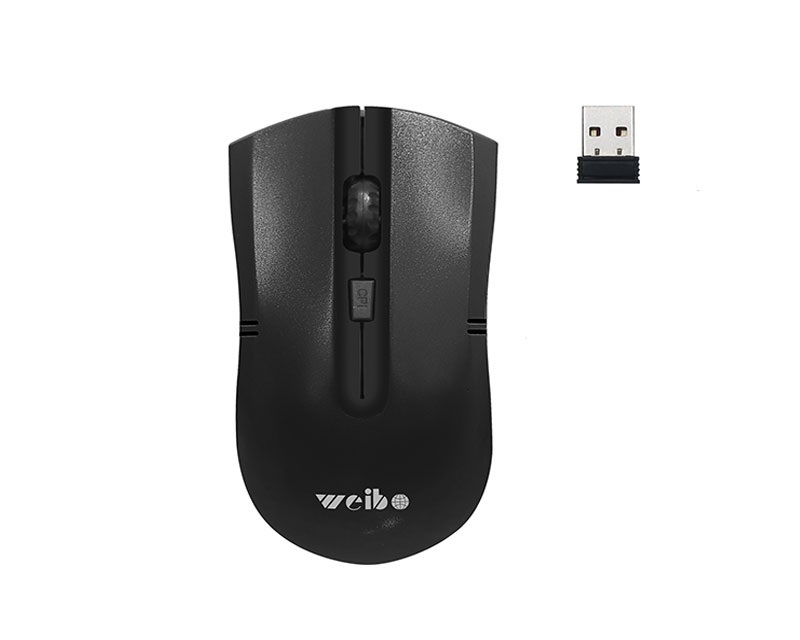 WEIBO RF-2818 Wireless Optical USB miš crni