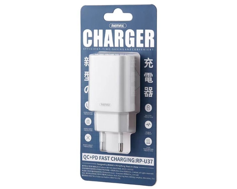 REMAX RP-U37 Punjac za Iphone & USB tip-C