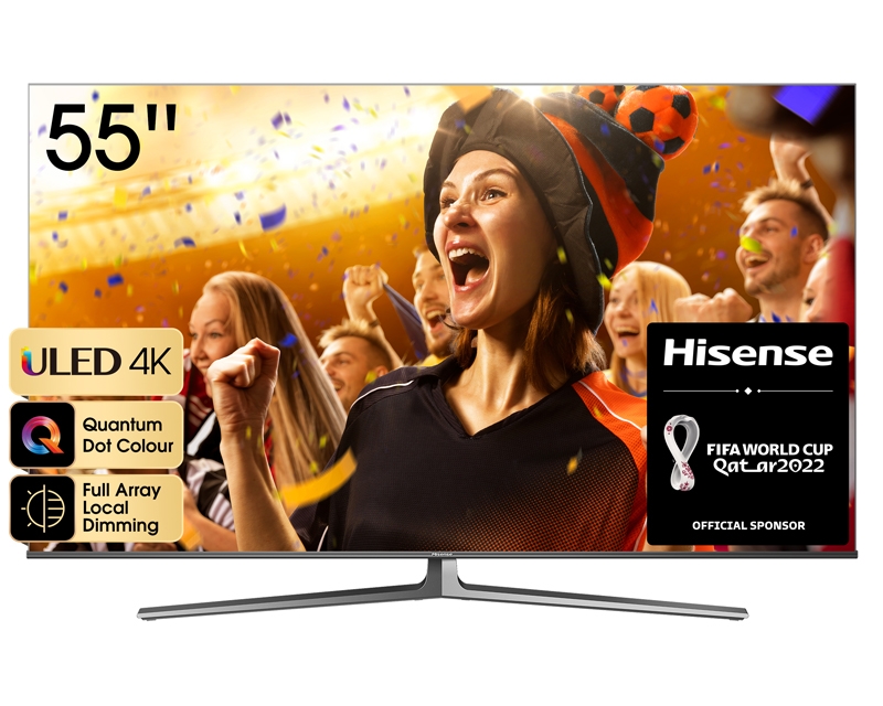HISENSE 55" 55U8GQ ULED 4K UHD Smart TV