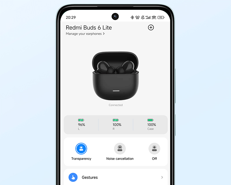 XIAOMI Redmi Buds 6 Lite slušalice bele (BHR8655GL) - Slika 3
