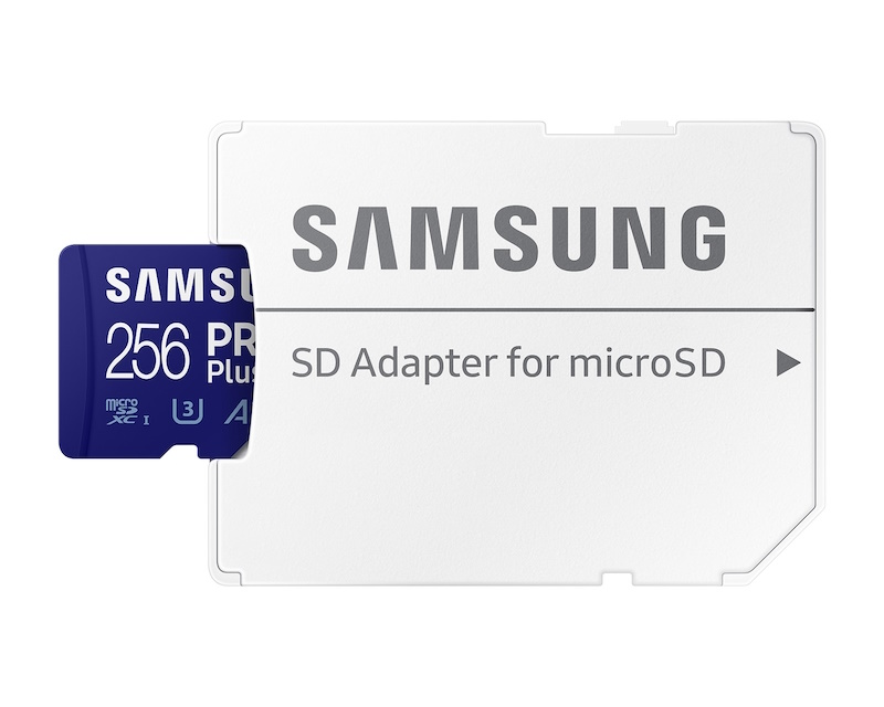 SAMSUNG Memorijska kartica PRO PLUS MicroSDXC 256GB U3 + Adapter MB-MD256SA - Slika 2