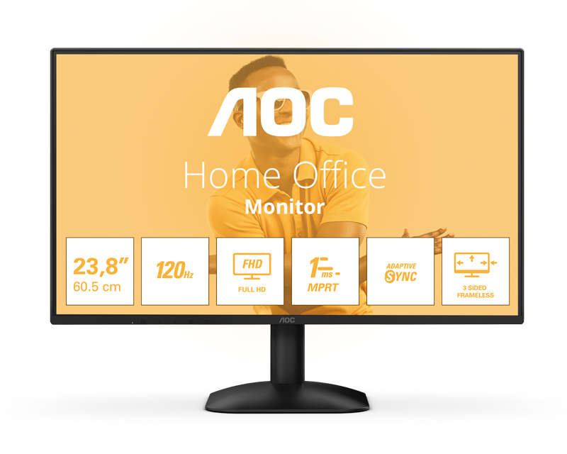 AOC 23.8 inča 24B31H FHD 1920x1080 IPS 120 Hz monitor - Slika 5