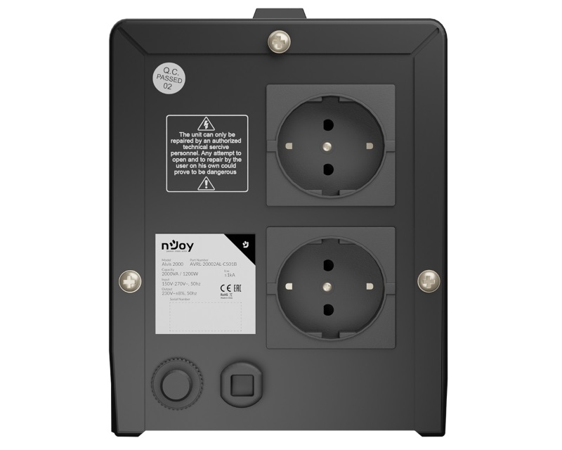 NJOY Alvis AVR 2000VA 1200W (AVRL-20002AL-CS01B) - Slika 2