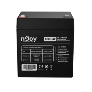 NJOY GP05122F baterija za UPS 12V 5Ah (BTVACEUOBTO2FCW01B)