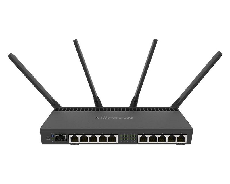 MIKROTIK (RB4011iGS+5HacQ2HnD-IN) RB4011, RouterOS L5, Gigabit ruter
