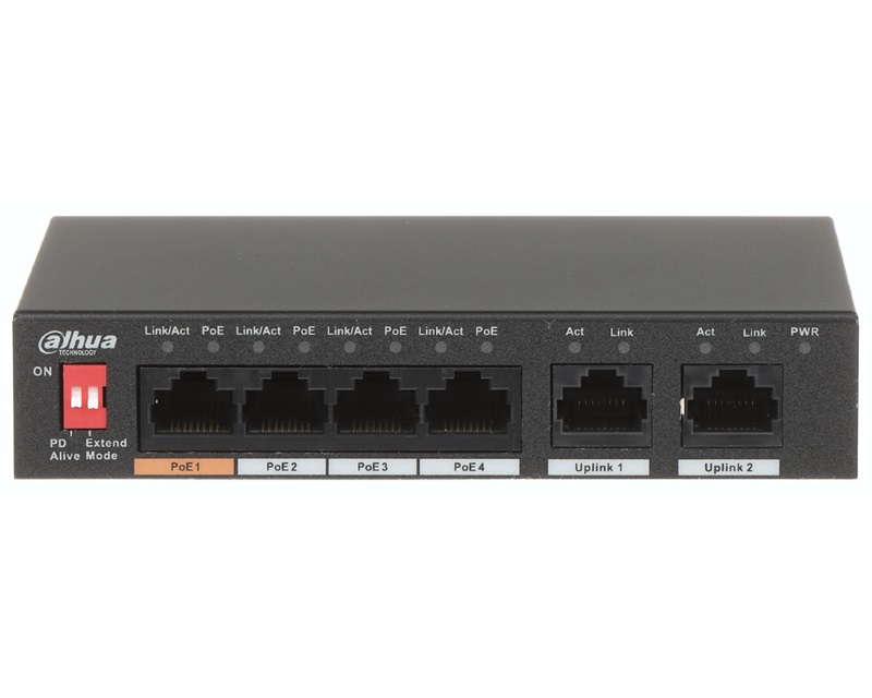DAHUA PFS3006-4ET-60-V2 4port PoE switch - Slika 2