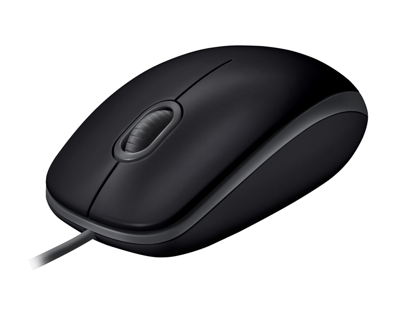 LOGITECH B110 Silent Optical OEM USB crni miš - Slika 2
