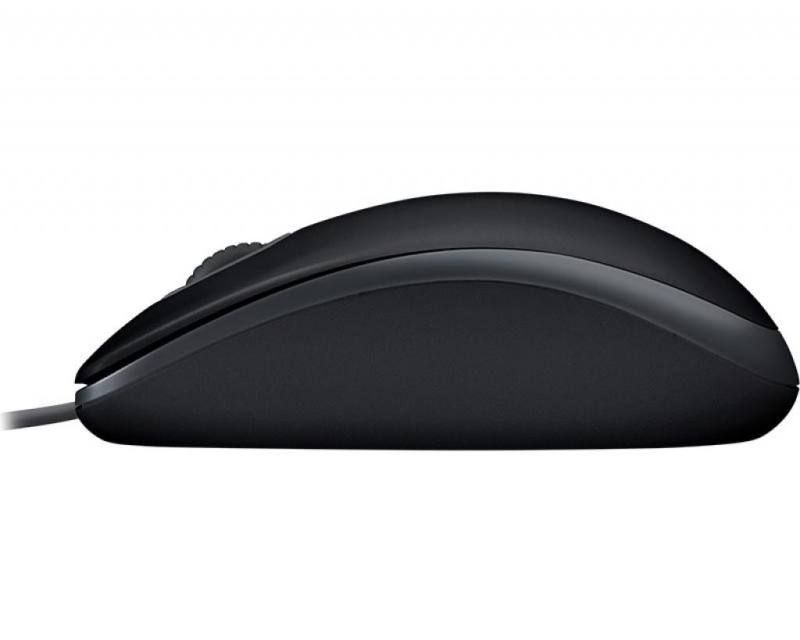 LOGITECH B110 Silent Optical OEM USB crni miš - Slika 4