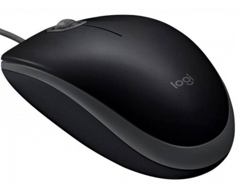 LOGITECH B110 Silent Optical OEM USB crni miš - Slika 5