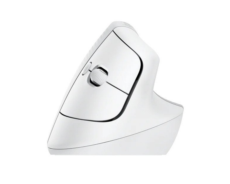 LOGITECH Lift Vertical Ergonomic Wireless miš beli - Slika 2