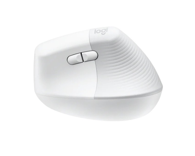 LOGITECH Lift Vertical Ergonomic Wireless miš beli - Slika 3