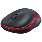 LOGITECH M185 Wireless crveni miš Retail