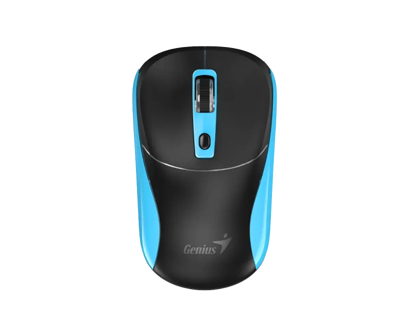 GENIUS NX-7123 Wireless Optical USB crni-plavi miš - Slika 2