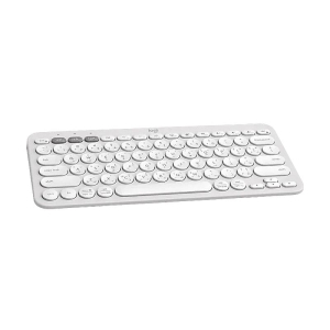 LOGITECH K380s Bluetooth Pebble Keys 2 US bela tastatura