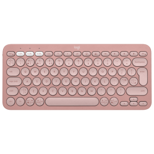 LOGITECH K380s Bluetooth Pebble Keys 2 US roze tastatura
