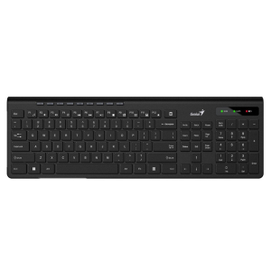 GENIUS SlimStar 7230 USB US wireless crna tastatura