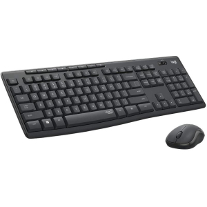 LOGITECH MK295 Silent Wireless Combo YU tastatura + miš crna