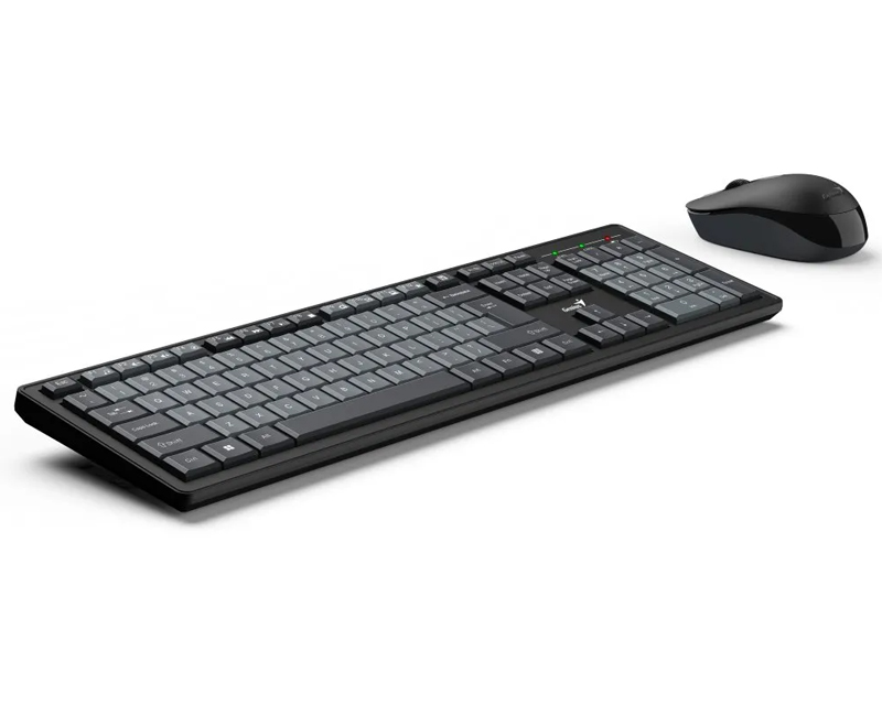 GENIUS Smart KM-8200 Wireless USB US crna tastatura + miš - Slika 4