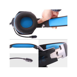 KOTION EACH G1200 Gaming slušalice sa mikrofonom crno-plave
