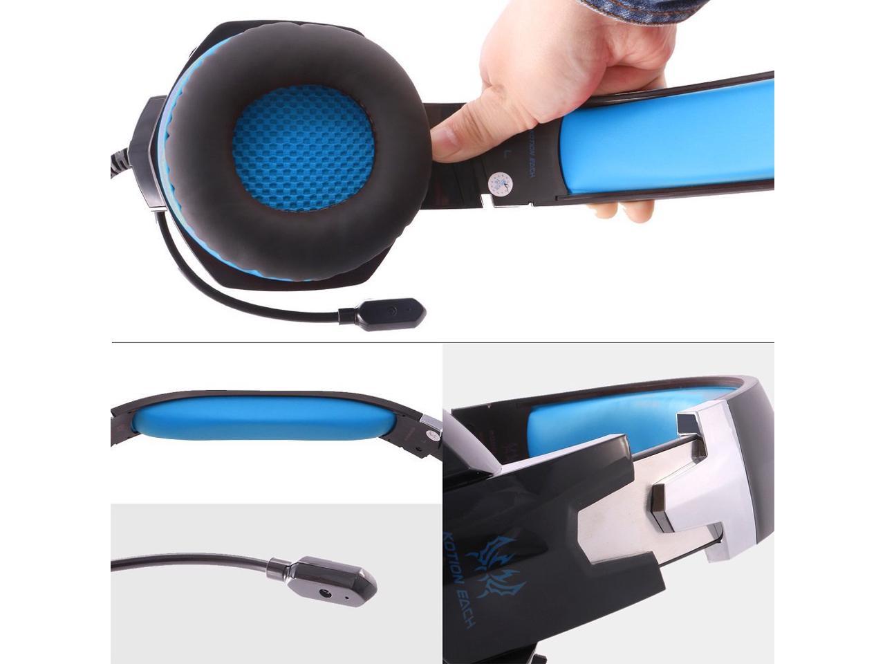 KOTION EACH G1200 Gaming slušalice sa mikrofonom crno-plave