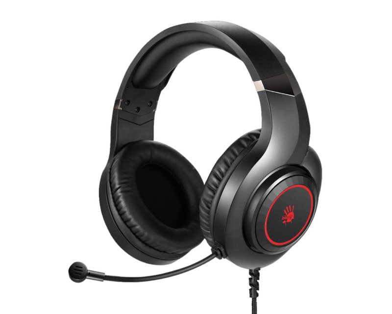 A4 TECH G220S Bloody Neon HiFi Gaming USB crne slušalice - Slika 2