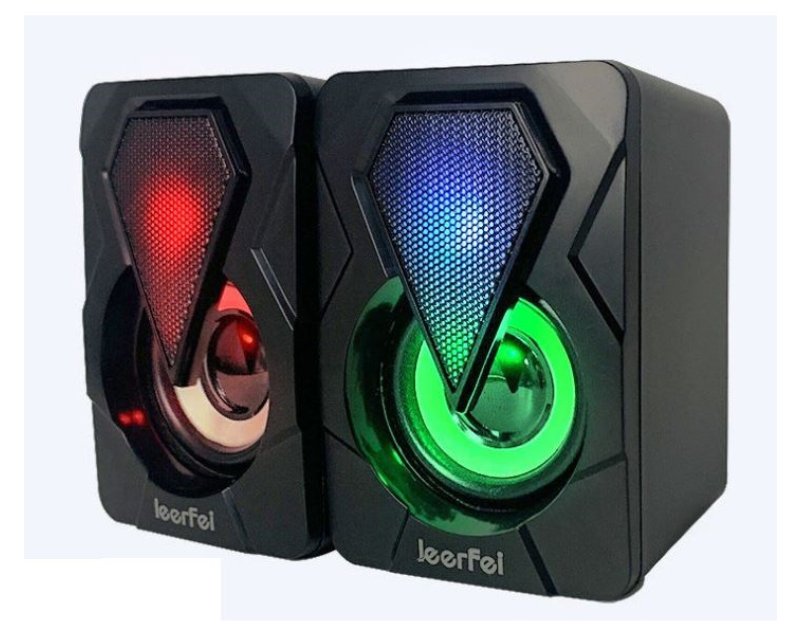 LEERFEI YST-1046 USB RGB zvučnici crni