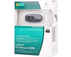 LOGITECH C270 HD Retail crna web kamera - Slika 4