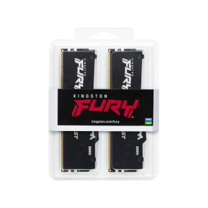 KINGSTON DIMM DDR5 64GB (2x32GB kit) 5200MT/s KF552C36BBEAK2-64 Fury Beast RGB EXPO