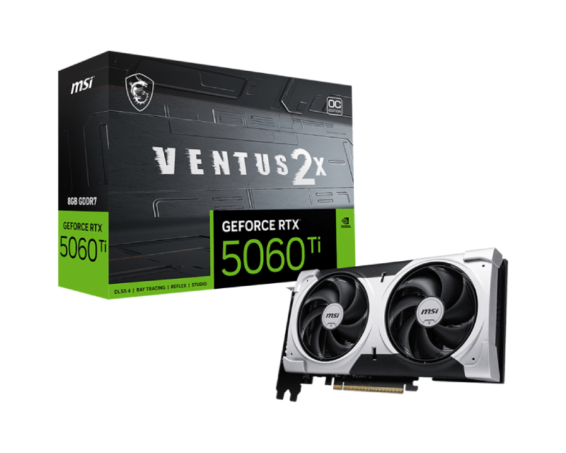 MSI GeForce RTX 5060 Ti 8G VENTUS 2X OC PLUS - Slika 4
