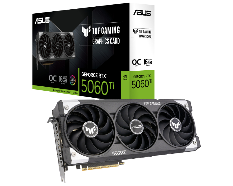 ASUS nVidia GeForce RTX 5060 Ti 16GB TUF-RTX5060TI-O16G-GAMING - Slika 2