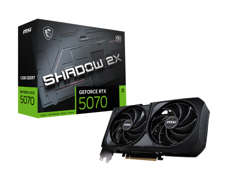 MSI GeForce RTX 5070 12G SHADOW 2X OC - Slika 4