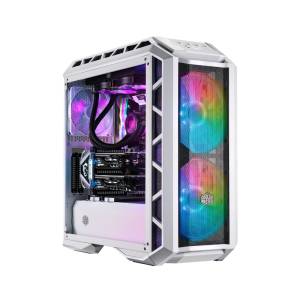 COOLER MASTER MasterCase H500P Mesh ARGB Gaming modularno kućište (MCM-H500P-WGNN-S01) belo
