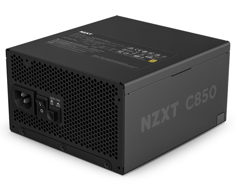 NZXT C850 Gold ATX 3.X 850W (PA-8G2BB-EU) modularno napajanje crno - Slika 4