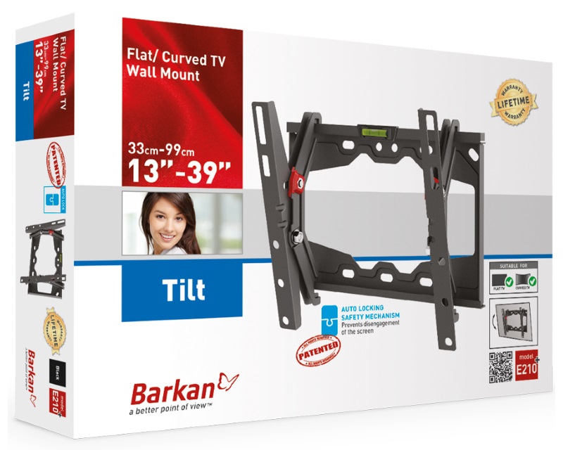 BARKAN E210+.B LCD TV zidni nosač do 43 inča - Slika 2