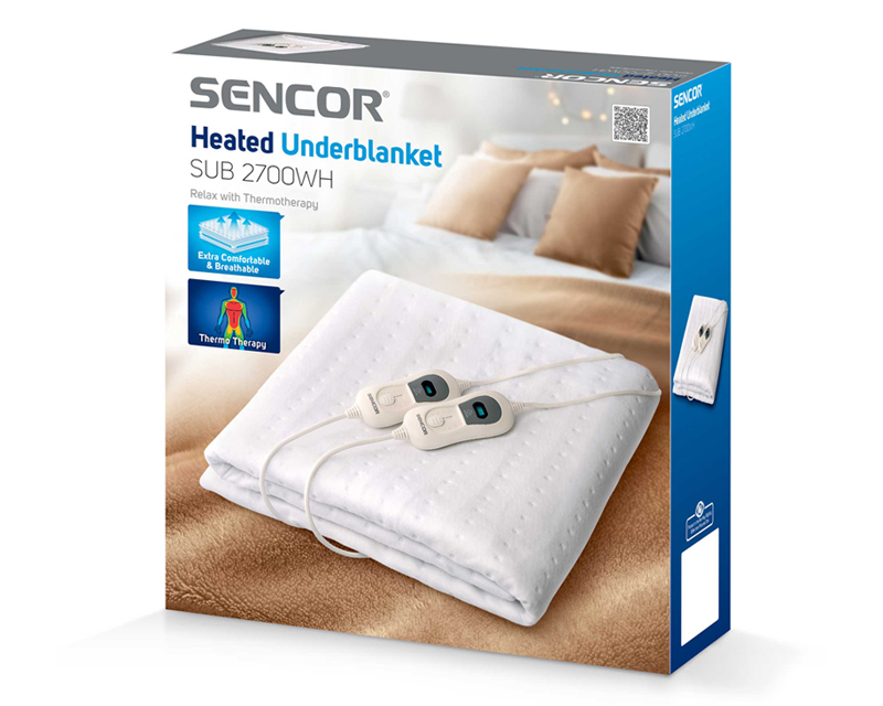 SENCOR SUB 2700WH Električno ćebe - Slika 3