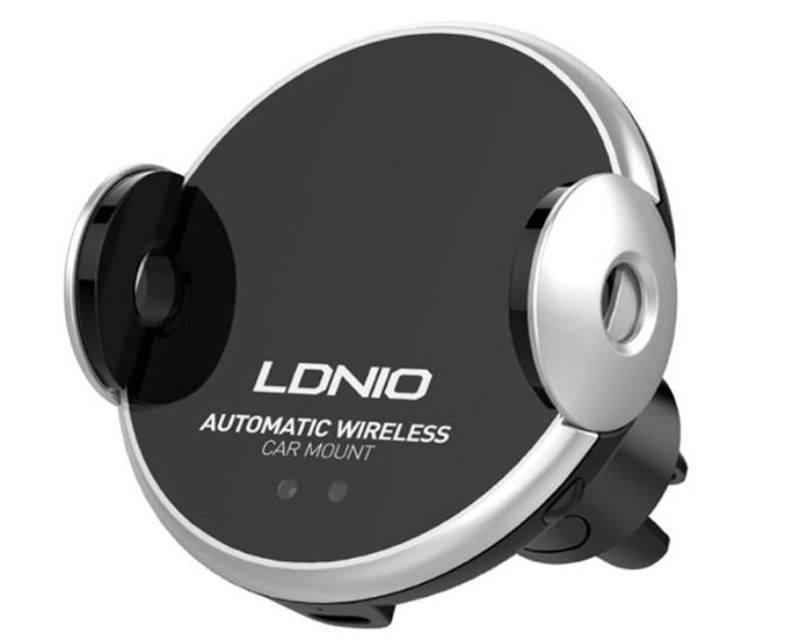 LDNIO MA02 Držač telefona za auto sa Wireless punjačem crni