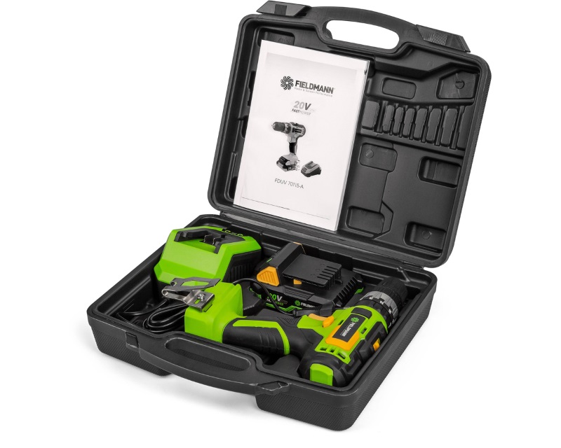 FIELDMANN FDUV 70115-A Akumulatorska bušilica 20V - Slika 4