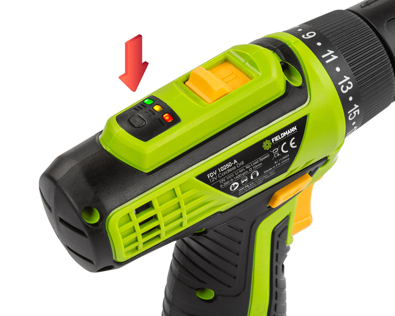 FIELDMANN FDV 10250-A Akumulatorska bušilica 12V - Slika 8