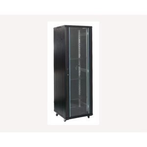 MAXPRO LINE Rack orman samostojeći, 27U, 600x600, staklena vrata (pakovanje od 3 kutije)