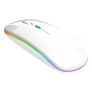 AOAS W07 Bežični RGB miš beli
