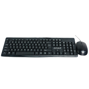 AOAS A-1016 USB crna tastatura