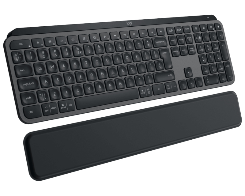 LOGITECH MX Keys S Plus Wireless Illuminated tastatura Graphite US - Slika 3