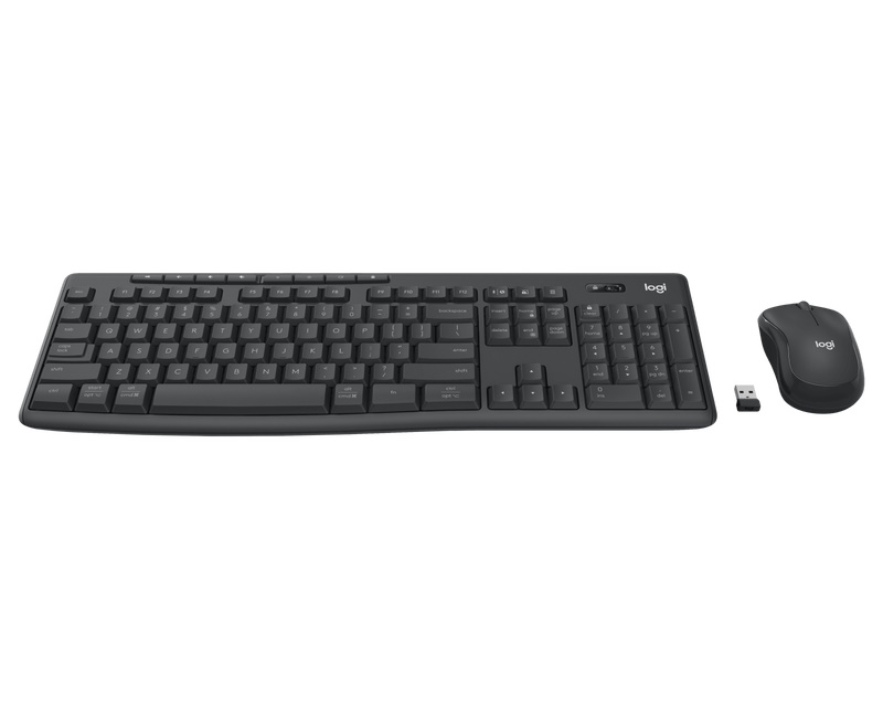 LOGITECH MK370 Combo Wireless US tastatura + miš crna - Slika 2