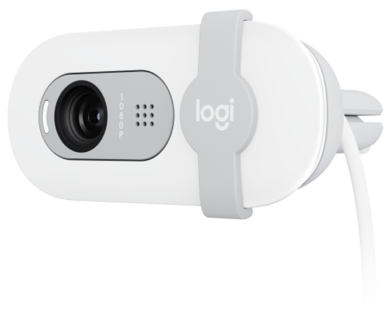 LOGITECH Brio 100 Full HD Webcam Off-White - Slika 3