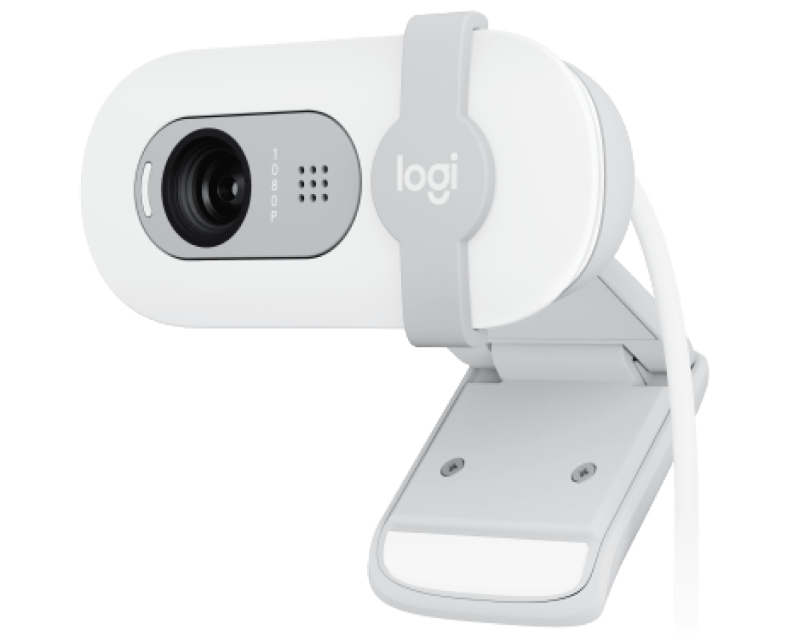 LOGITECH Brio 100 Full HD Webcam Off-White - Slika 6